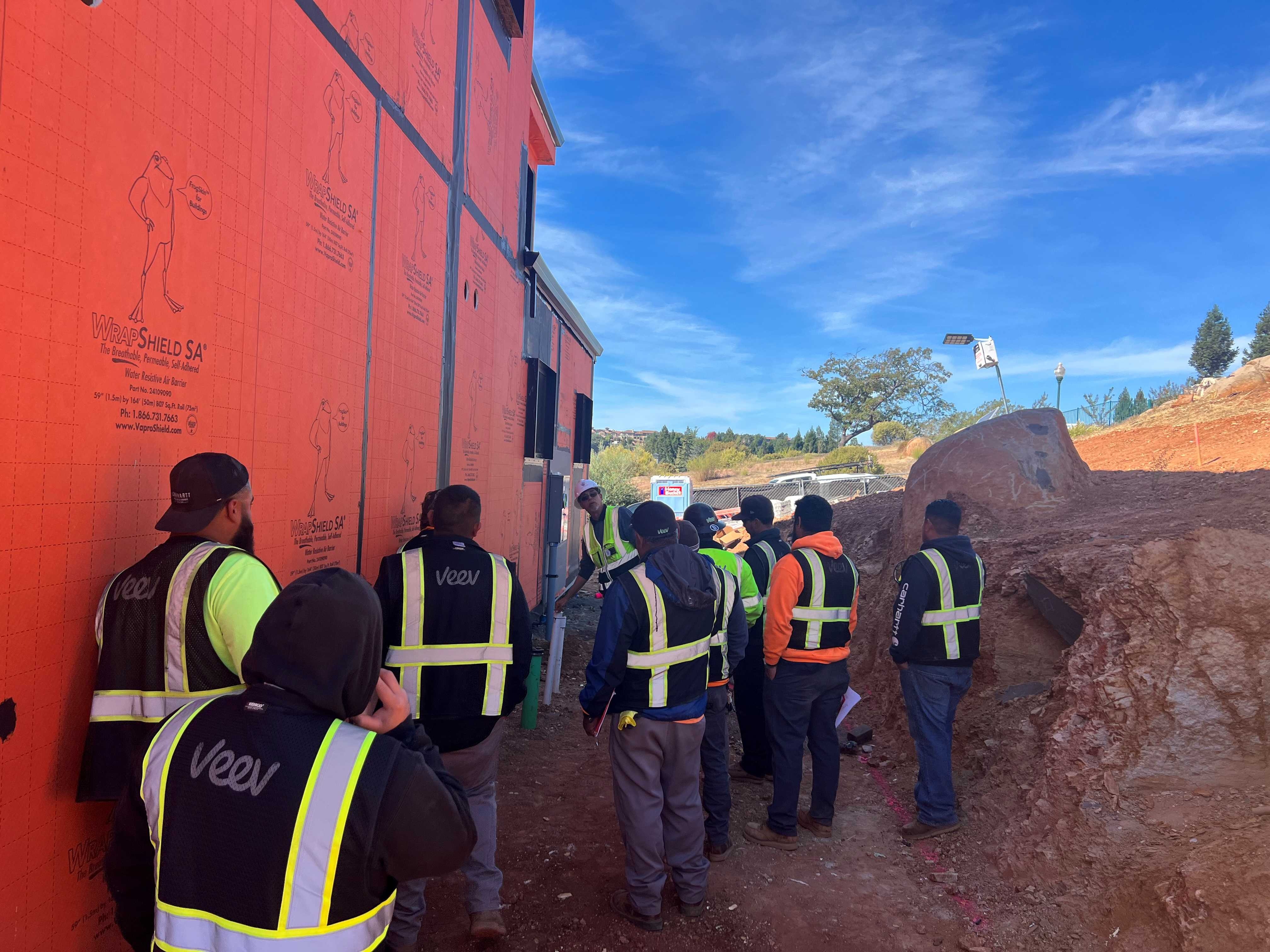 Supervisor training on jobsite